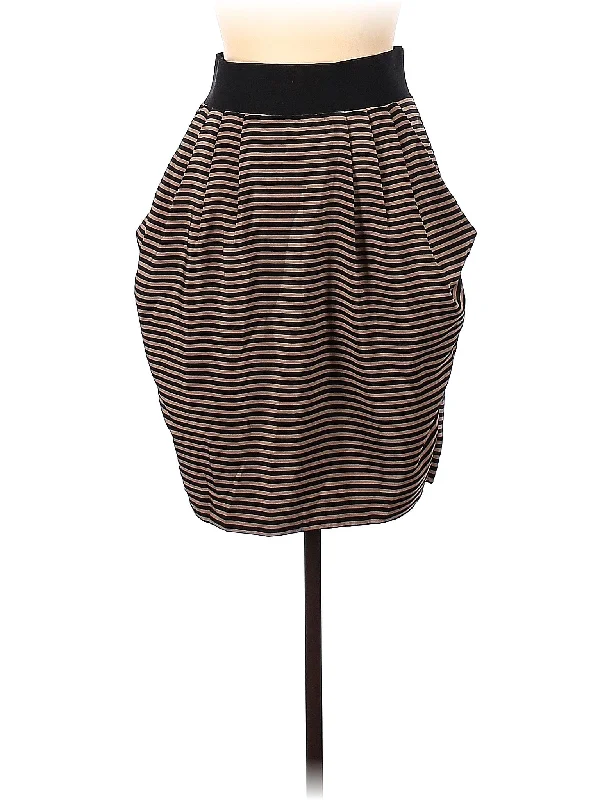 Casual Skirt silk skirt smooth