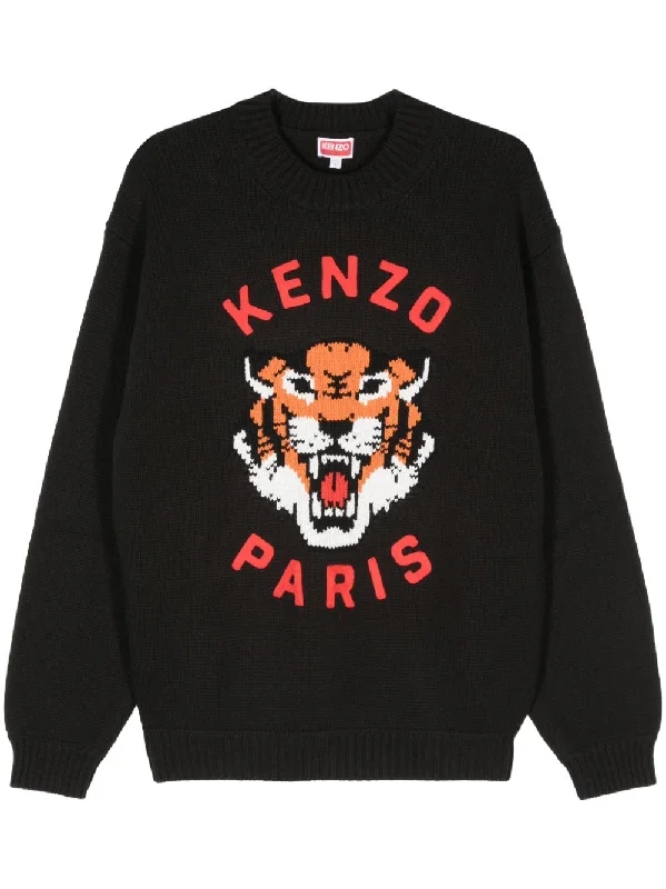 Kenzo Women's Sweaters Black Modern Contemporary Chic