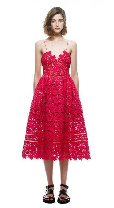 Red Lace Dress