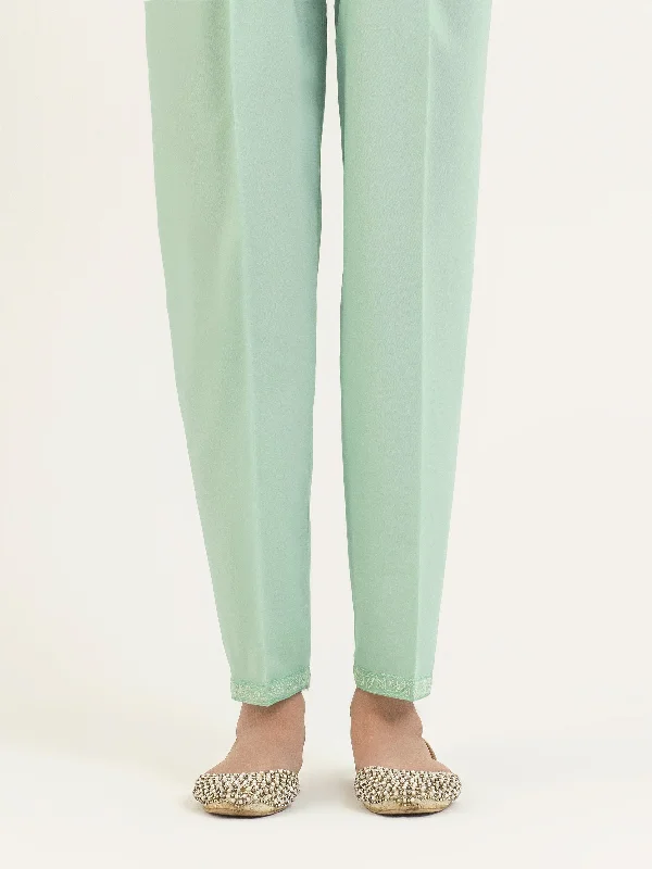 Dyed Cambric Trouser(Pret) Trousers Recommended Stylist