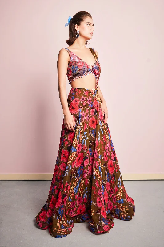 The Ravello Skirt chiffon skirt flowing