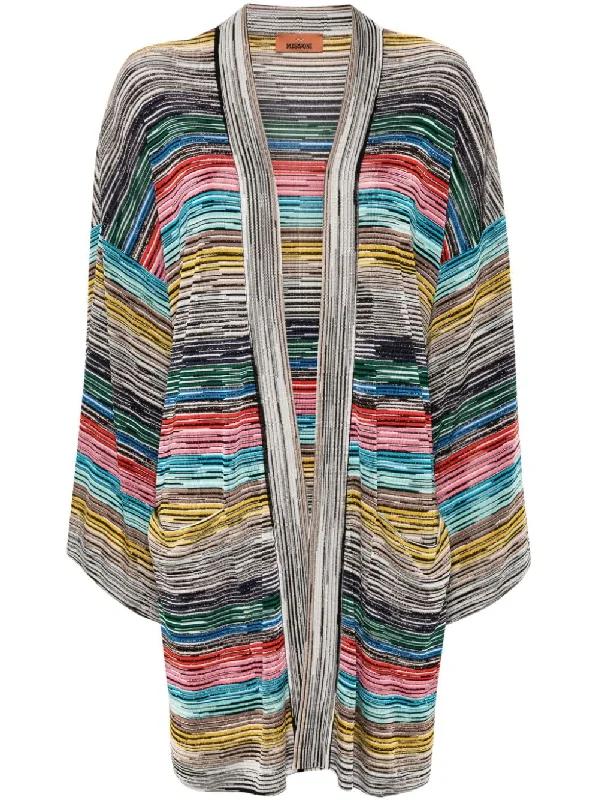 Missoni Women's Sweaters Multicolour Mesh Fabric Canvas Fabric Denim Fabric
