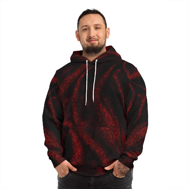 AOP Fashion Hoodie Hoodie with Reflective Safety Nightwear