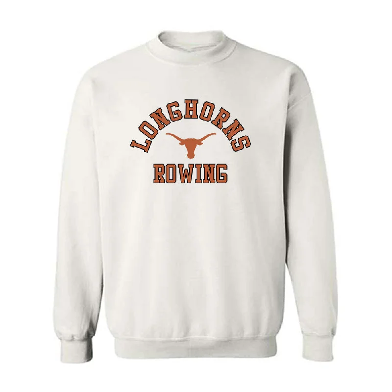 Texas - NCAA Women's Rowing : Sue Holderness - Crewneck Sweatshirt Classic Shersey Hoodie with Embroidery Detailed Premium