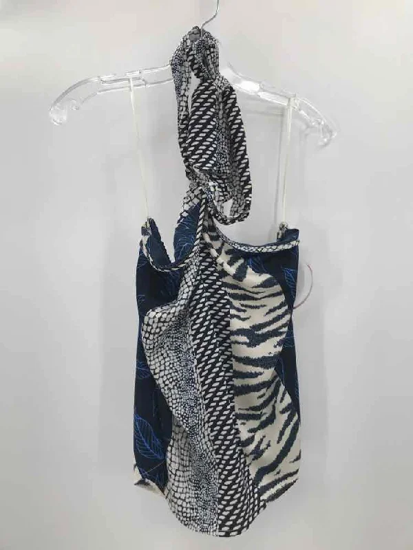 Pre-Owned Banana Republic Navy Size XS Tank Top grey tank top