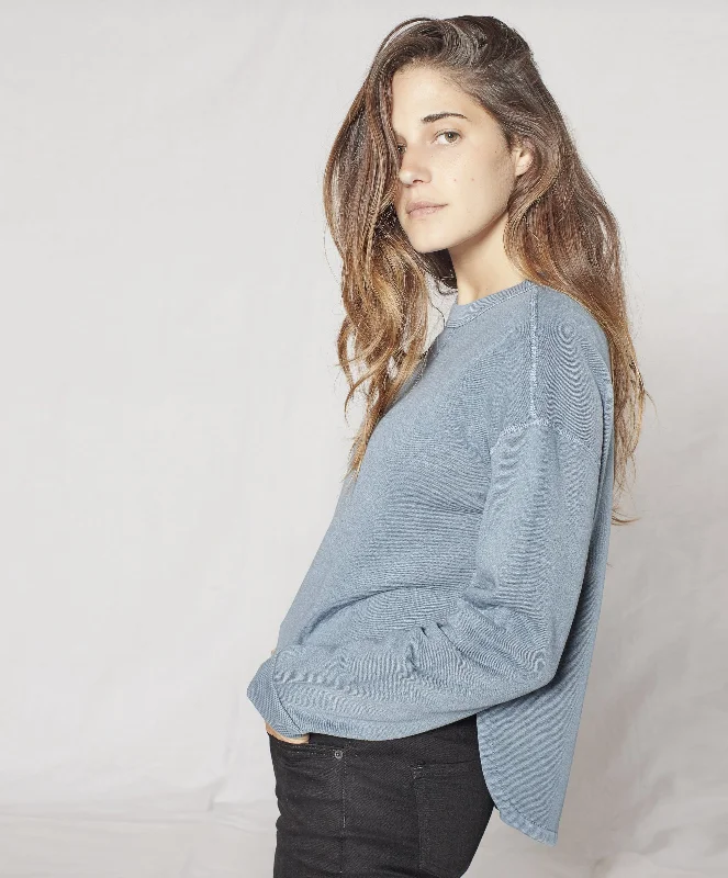 Outerknown | Solstice Cutaway Crew Sweatshirt Hoodie with Slim Fit Tailored Modern