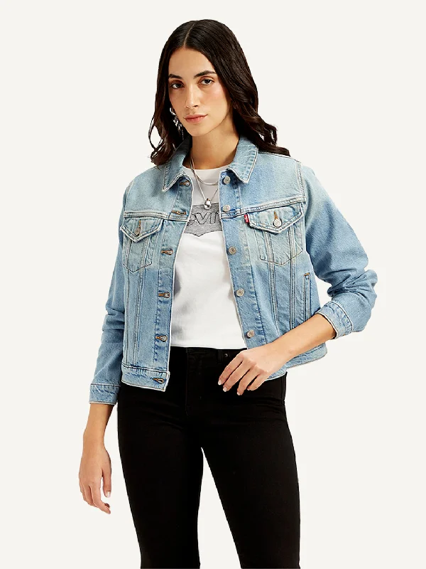 Women's Solid Blue Spread Collar Jacket Faux Fur Jacket Real Fur Jacket Shearling Jacket Women's Solid Blue Spread Collar Jacket Faux Fur Jacket Real Fur Jacket Shearling Jacket