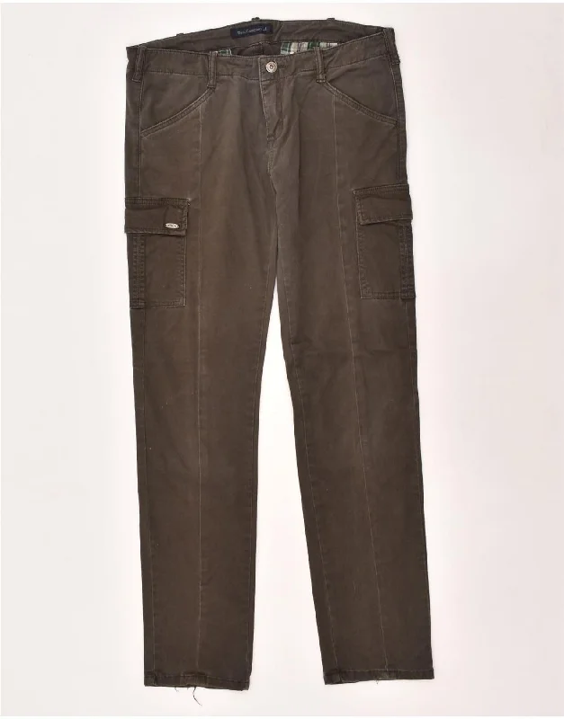 BEST COMPANY Womens Slim Cargo Trousers IT 46 Large W34 L31 Grey Cotton Trousers Travel Practical BEST COMPANY Womens Slim Cargo Trousers IT 46 Large W34 L31 Grey Cotton Trousers Travel Practical