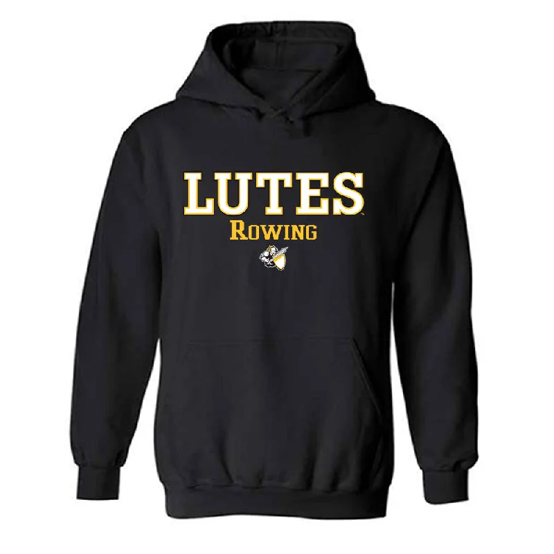 PLU - NCAA Women's Rowing : Suzie Roberts - Hooded Sweatshirt Classic Shersey Hoodie with Longline Fit Extended Stylish