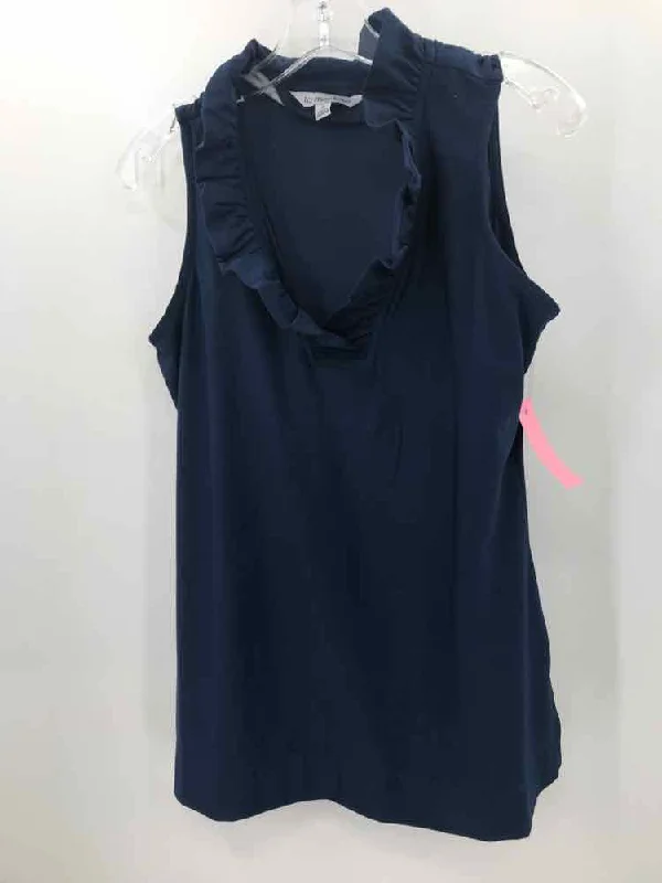 Pre-Owned La Mer Luxe Navy Size Small Tank Top seamless tank top