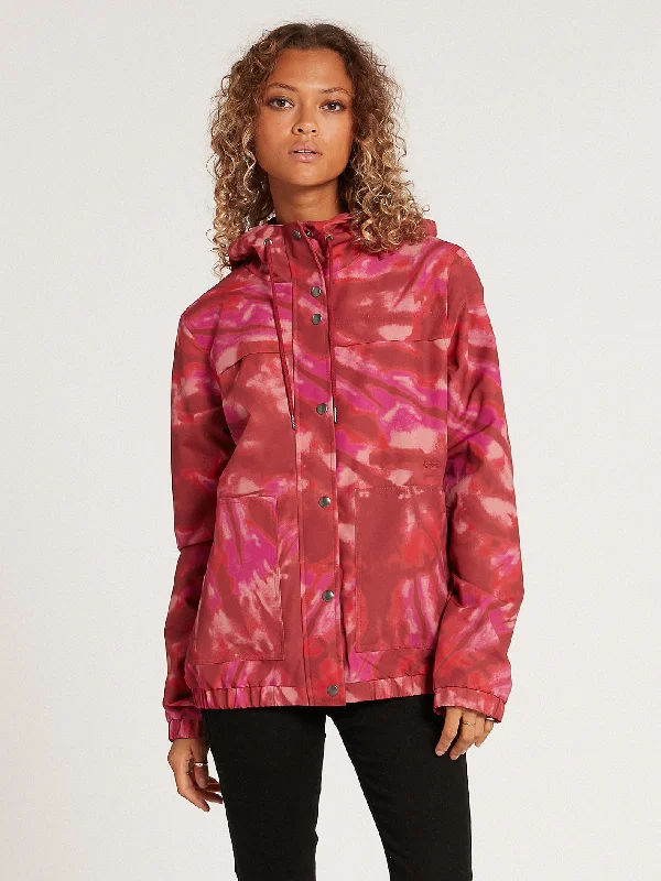 Enemy Stone Windbreaker Jacket - Auburn Oversized Jacket Tailored Jacket Straight Jacket Enemy Stone Windbreaker Jacket - Auburn Oversized Jacket Tailored Jacket Straight Jacket