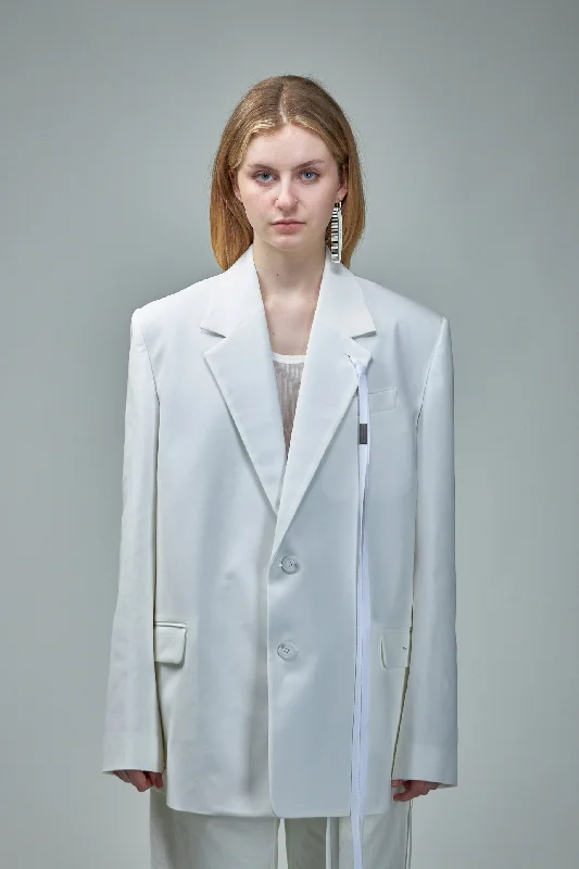 Lizzie Comfort Tailored Jacket Herringbone Jacket Checkered Jacket Solid Jacket