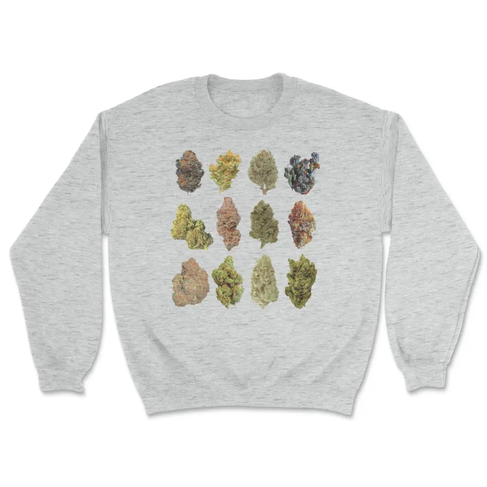 Weed pot nug marijuana sweatshirt Hoodie with Hem Elastic Stretchable Comfortable