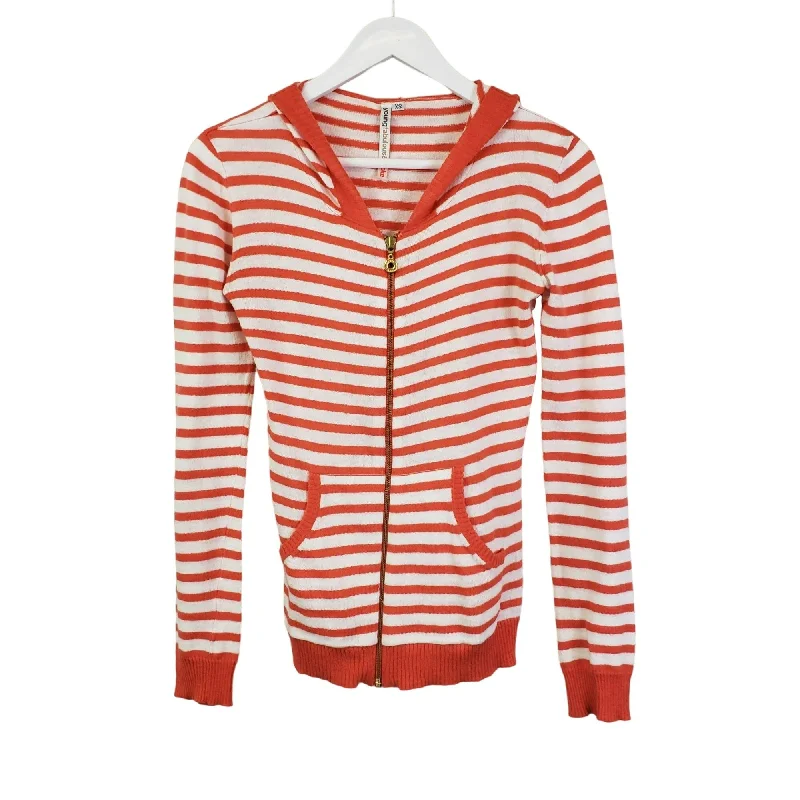 Young Fabulous & Broke Cashmere Blend Full Zip Hooded Sweater Size XS Spandex Blend Rayon Blend Denim Blend Young Fabulous & Broke Cashmere Blend Full Zip Hooded Sweater Size XS Spandex Blend Rayon Blend Denim Blend