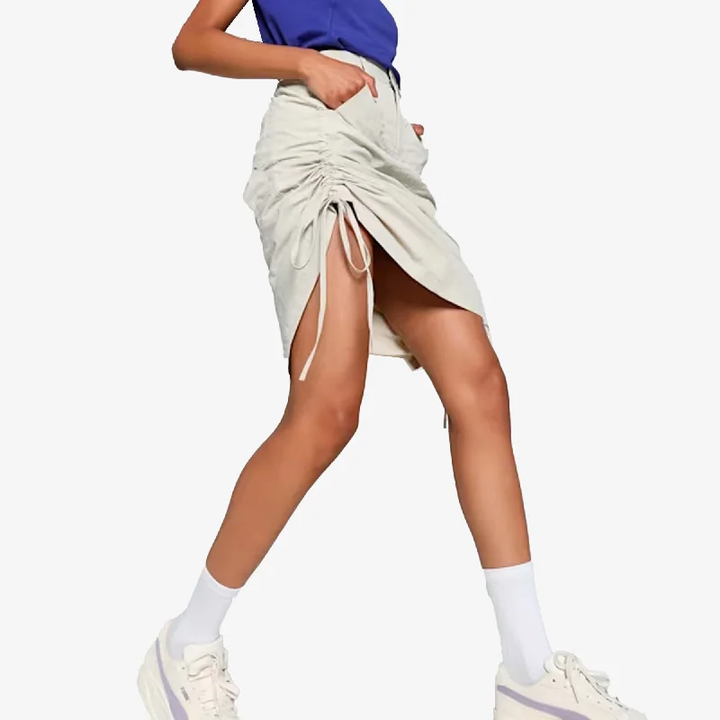 Puma | WMN'S YONA RELAXED FIT CARGO SKIRT { DESERT DUST denim skirt classic
