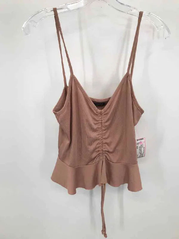 Pre-Owned Final Touch Pink Size Large Tank Top long tank top