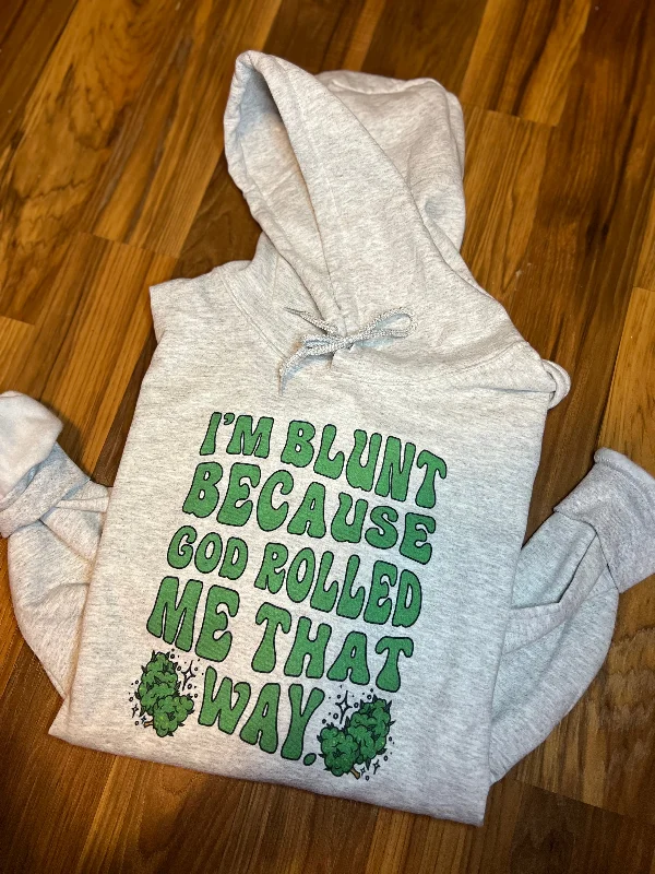 hoodie Hoodie with Typography Text Message