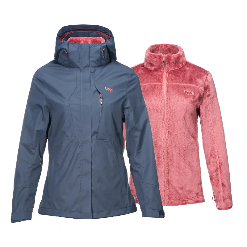 Chaqueta Mujer Tres Cruces Fusion-3 Hoody Jacket Azul Piedra Rosa Oscuro Lippi Rayon Fabric Velvet Fabric Corduroy Fabric Chaqueta Mujer Tres Cruces Fusion-3 Hoody Jacket Azul Piedra Rosa Oscuro Lippi Rayon Fabric Velvet Fabric Corduroy Fabric