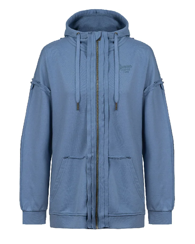 Polerón Hoodie Eco Izar Mujer Hoodie with Elastic Waist Stretchable Comfortable