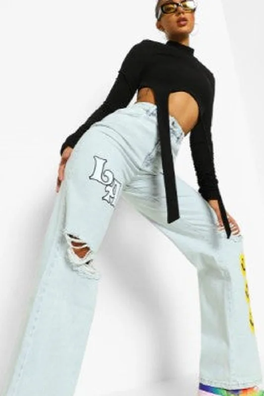 Black High Neck Strap Detail Crop Top Welt Pockets Slit Pockets Flap Pockets