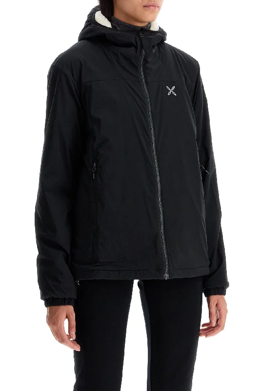 Montura Reversible Sherpa Jacket Hoodie Zip-Up Jacket Button-Up Jacket