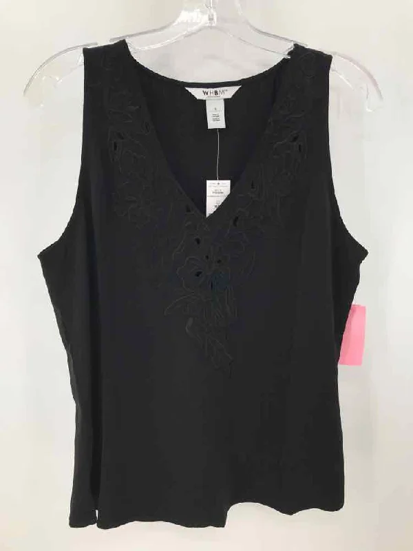 Pre-Owned WHBM Black Size Small Tank Top flowy tank top