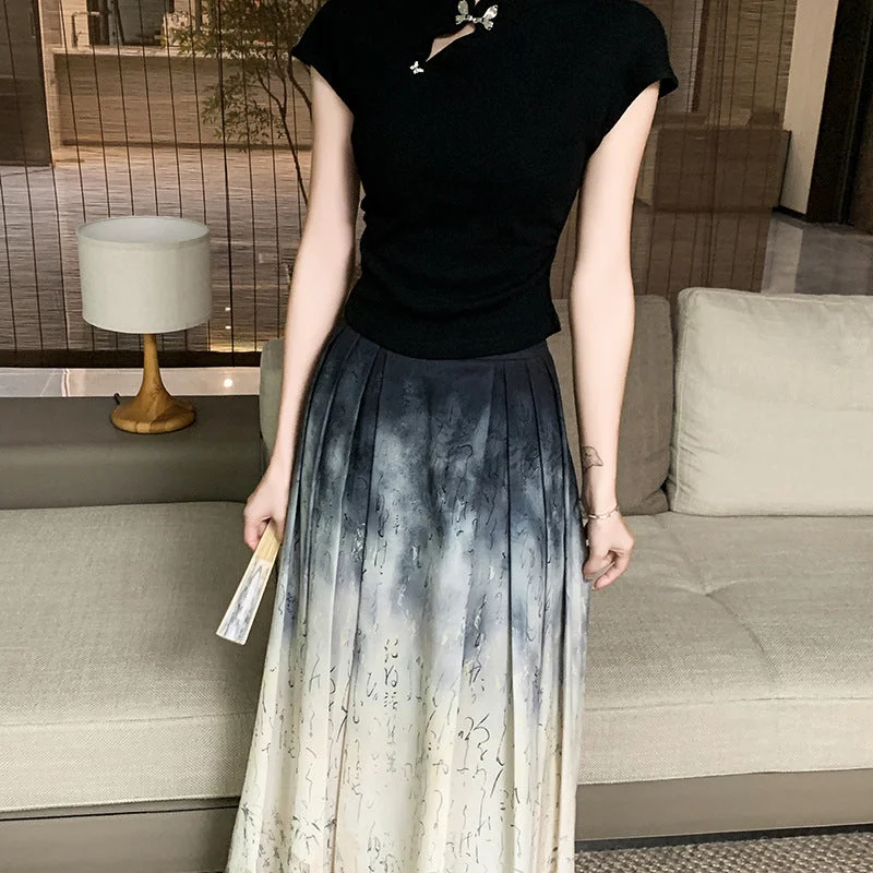 Picture Color Two-Piece Set