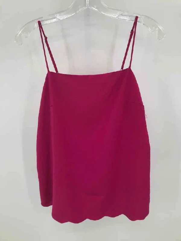 Pre-Owned J Crew Pink Size 2 Tank Top tie dye tank