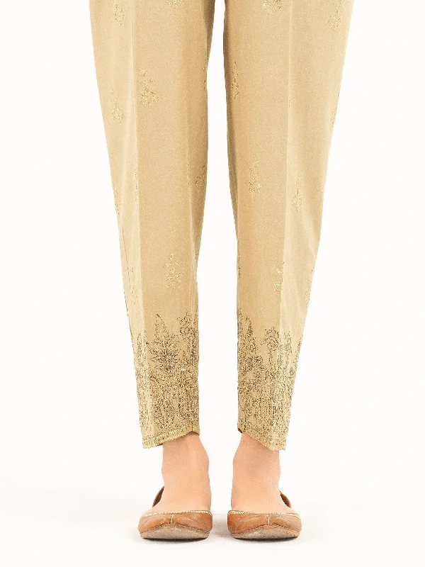 Embroidered Cambric Trousers(Pret) Trousers Recommended Stylist