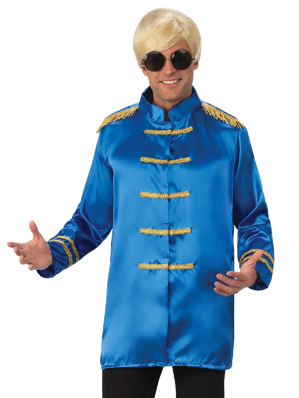 60's Musician Jacket Sgt Pepper Costume Appliqued Jacket Beaded Jacket Sequined Jacket 60's Musician Jacket Sgt Pepper Costume Appliqued Jacket Beaded Jacket Sequined Jacket
