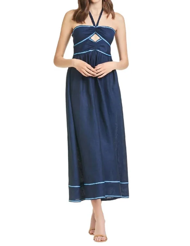Reid Dress In Midnight