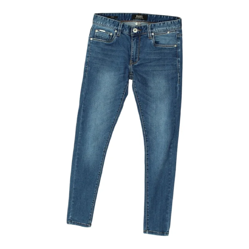 Diesel Womens Blue Skinny Jeans | Casual Designer Denim Trousers VTG Trousers Velvet Soft Diesel Womens Blue Skinny Jeans | Casual Designer Denim Trousers VTG Trousers Velvet Soft