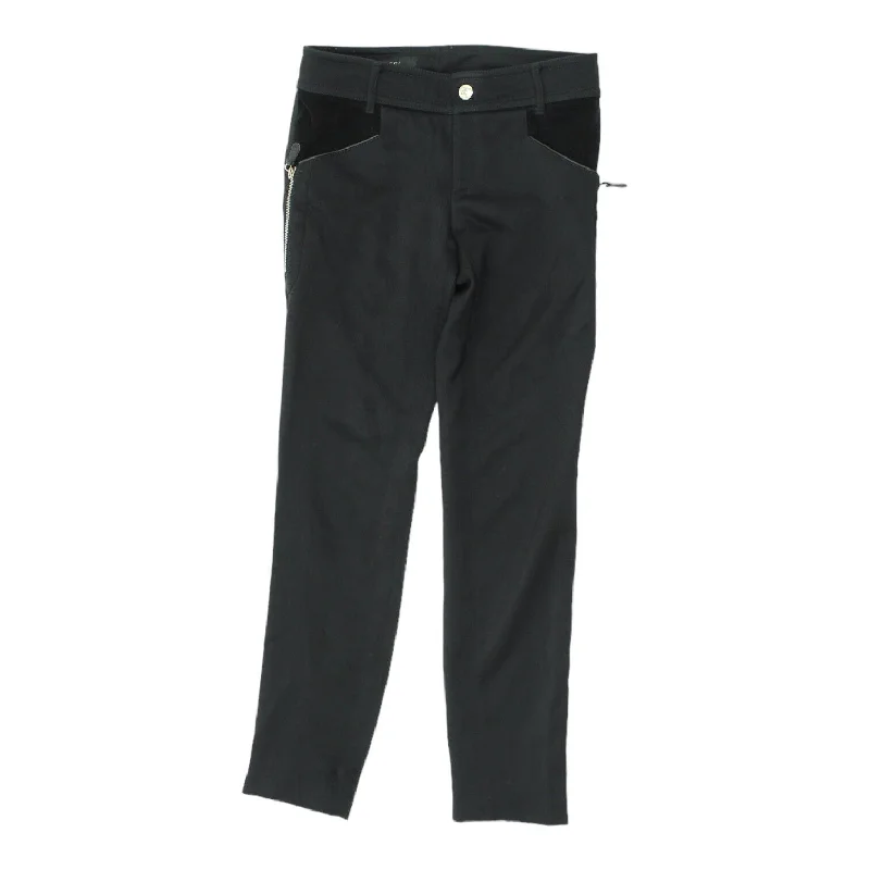 Gucci Womens Black Trousers | Vintage Luxury Nylon Polyester Wool Designer VTG Trousers Plaid Checkered Gucci Womens Black Trousers | Vintage Luxury Nylon Polyester Wool Designer VTG Trousers Plaid Checkered