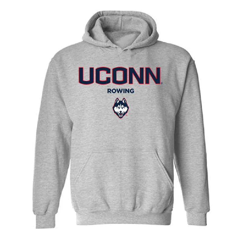 UConn - NCAA Women's Rowing : Ava Dardis - Classic Shersey Hooded Sweatshirt Cotton Hoodie Fleece Lining Warmth