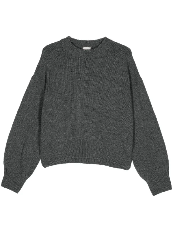 Alysi Women's Sweaters Grey Casual Formal Business