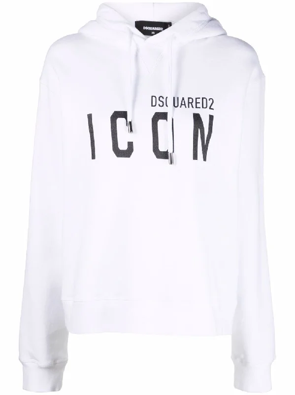 Dsquared2 Women's Sweaters White Neon Metallic Matte