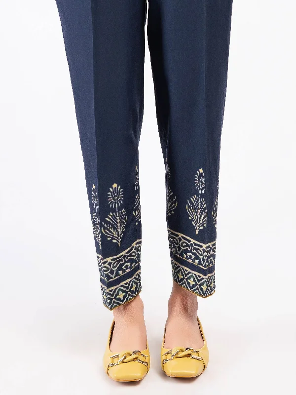 Printed Winter Cotton Trousers Trousers Striped Patterned