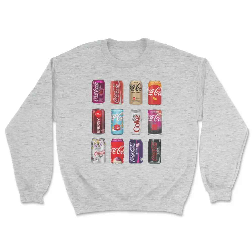 Coke coca cola soda pop sweatshirt Hoodie with Back Slit Movement Comfort