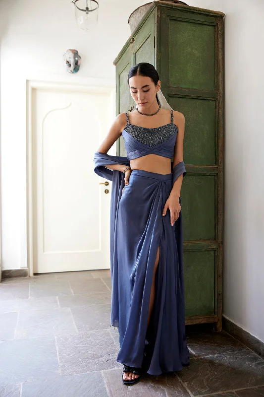Alina Skirt Set denim skirt durable