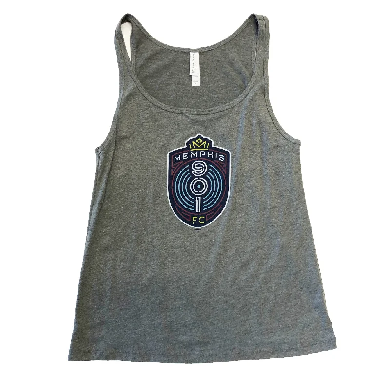 FC Lady's Crest Tank sage tank top