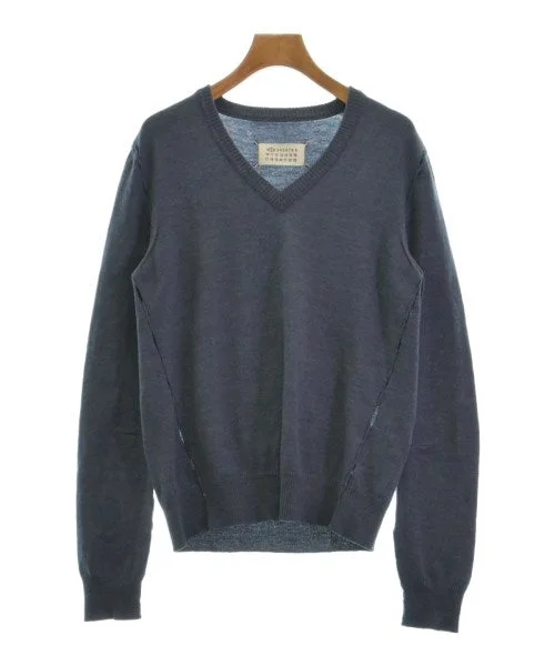Maison Margiela Sweaters Beaded Sweater Sequined Faux Fur