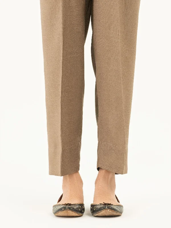 Dyed Silk Trousers(Pret) Trousers stylish modern