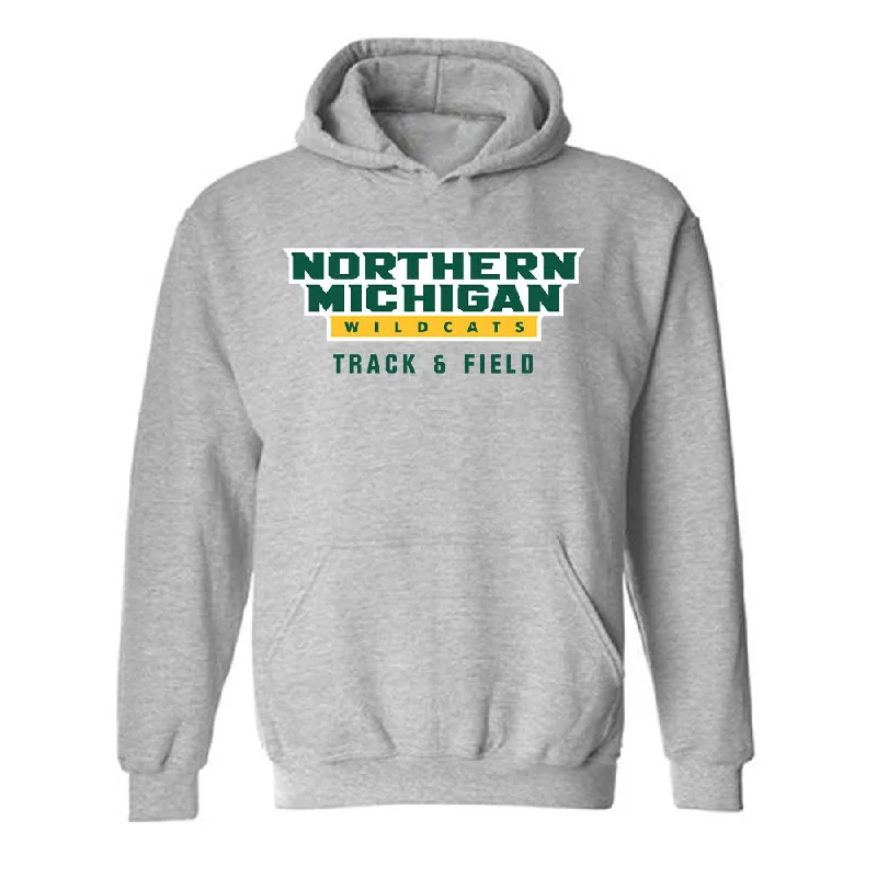 Northern Michigan - NCAA Women's Track & Field : Madelyn Rasmussen - Classic Shersey Hooded Sweatshirt Hoodie with Tie-Dye Psychedelic Retro