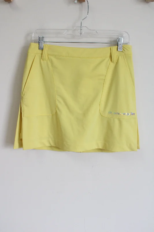 JDX Yellow Athletic Skirt | S denim skirt classic