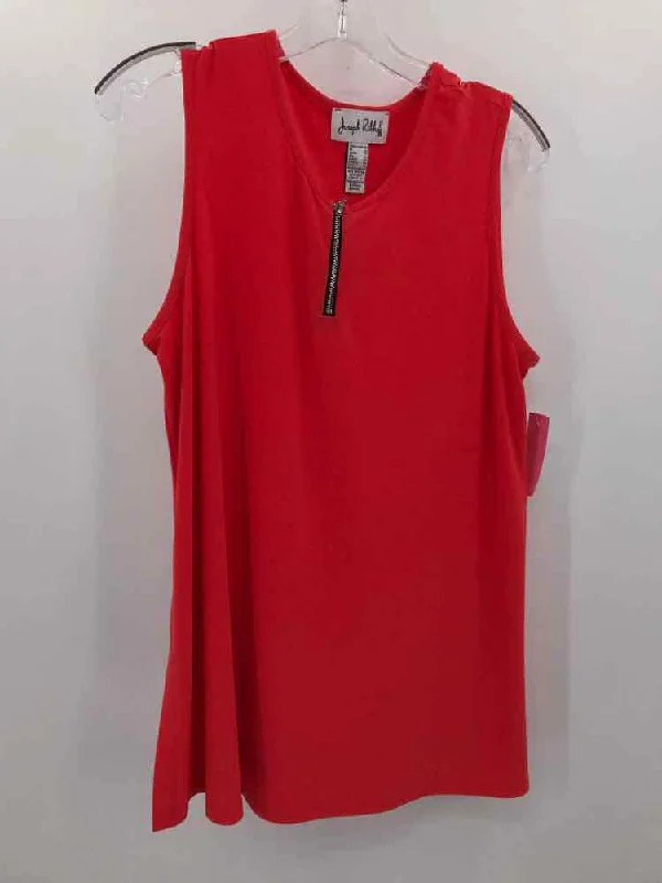 Pre-Owned Joseph Ribkoff Red Size 14 Tank Top fitness tank top