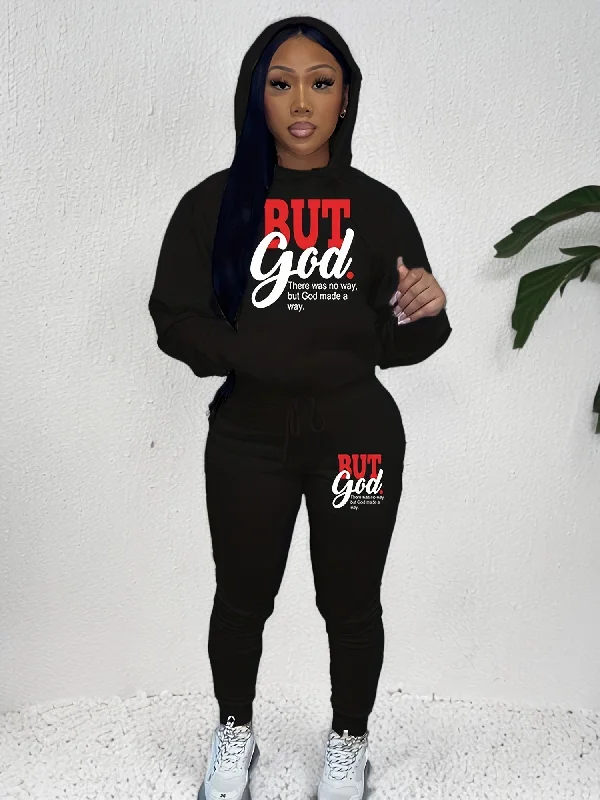 Womens Trendy Colorblock Hoodie & Drawstring Pants Set - Letter Print, Kangaroo Pocket, Comfortable Two-Piece Outfit for Casual Chic Hoodie with Set-In Sleeves Structured Classic Womens Trendy Colorblock Hoodie & Drawstring Pants Set - Letter Print, Kangaroo Pocket, Comfortable Two-Piece Outfit for Casual Chic Hoodie with Set-In Sleeves Structured Classic