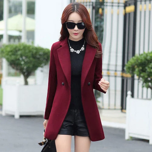 Red wine coat