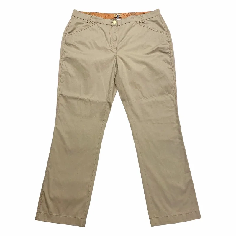 Alviero Martini 1A Classe Women's Chino Trousers | Vintage Designer Beige VTG Trousers Polka Dot Cute Alviero Martini 1A Classe Women's Chino Trousers | Vintage Designer Beige VTG Trousers Polka Dot Cute