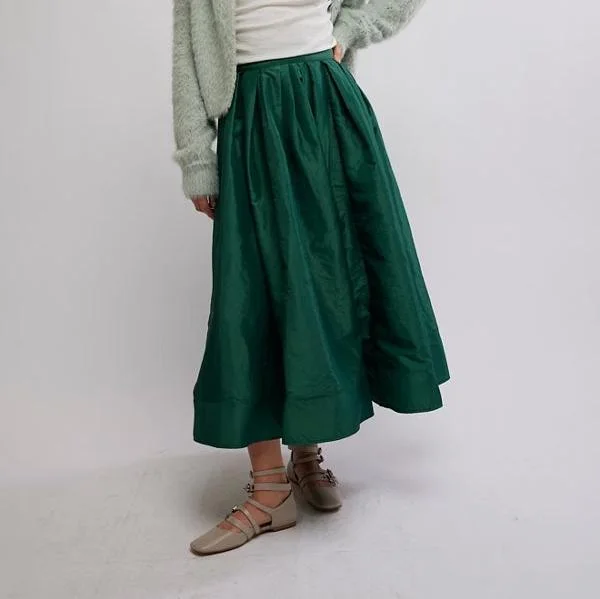 Free People Emilia Full Skirt leather skirt durable
