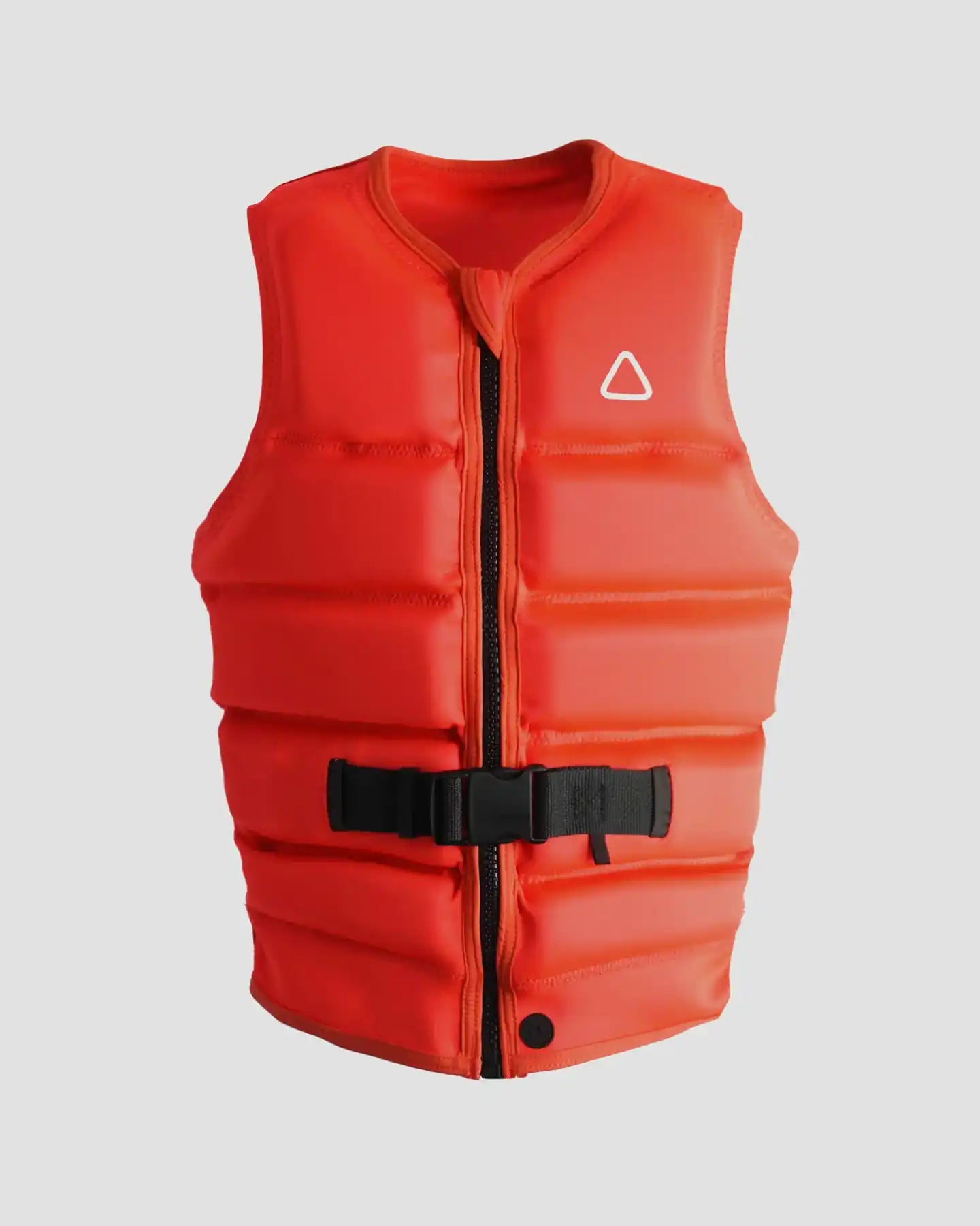 Follow Primary Ladies Life Jacket - Fluro Red Tiered Jacket Buttoned Jacket Zippered Jacket